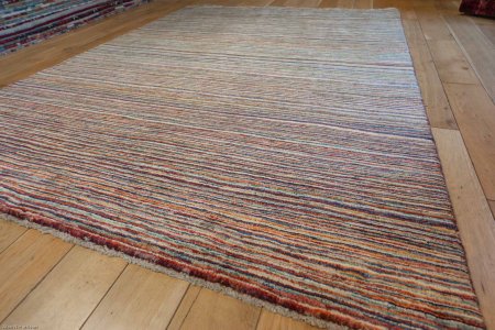 Hand-Knotted Berber Natural Rug From Afghanistan