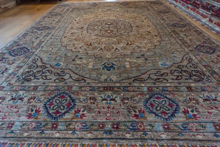 Hand-Knotted Fine Sultani Rug From Afghanistan