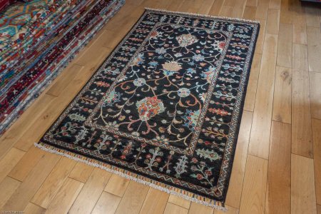 Hand-Knotted Sultanabad Rug From Afghanistan