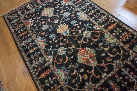 Hand-Knotted Sultanabad Rug From Afghanistan