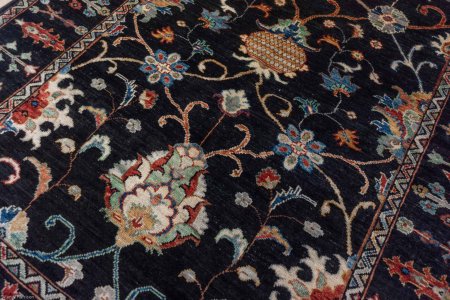 Hand-Knotted Sultanabad Rug From Afghanistan