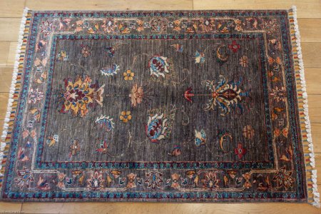 Hand-Knotted Sultanabad Rug From Afghanistan