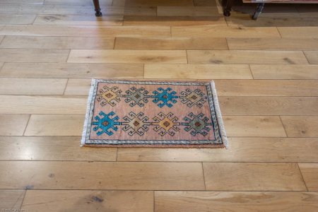 Hand-Knotted Chubi Rug From Afghanistan