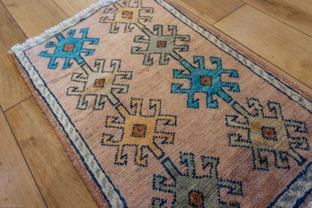 Hand-Knotted Chubi Rug From Afghanistan