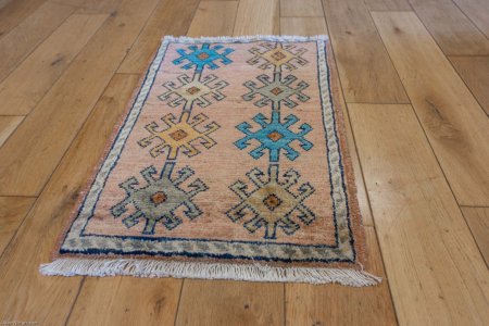 Hand-Knotted Chubi Rug From Afghanistan