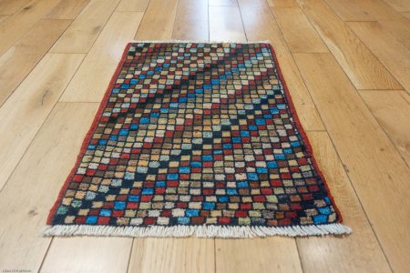 Hand-Knotted Chubi Rug From Afghanistan