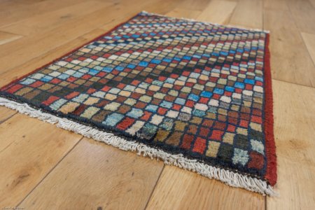 Hand-Knotted Chubi Rug From Afghanistan