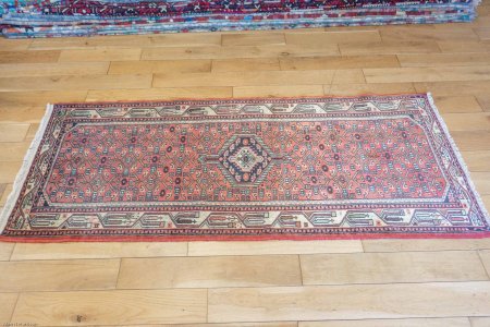 Hand-Knotted Tajabad Runner From Iran (Persian)