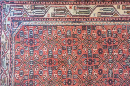 Hand-Knotted Tajabad Runner From Iran (Persian)