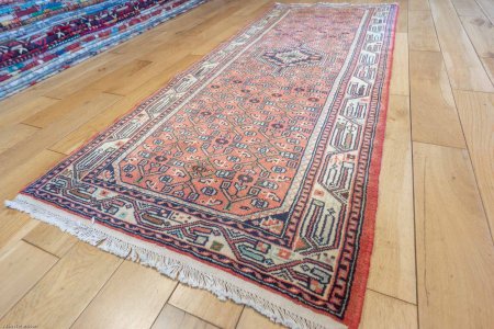 Hand-Knotted Tajabad Runner From Iran (Persian)