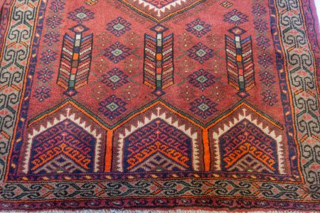 Hand-Knotted Hamadan Rug From Iran (Persian)