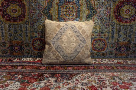 Hand-Made Mazar Cushion From Afghanistan