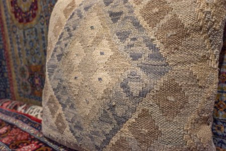 Hand-Made Mazar Cushion From Afghanistan