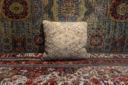 Hand-Made Mazar Cushion From Afghanistan