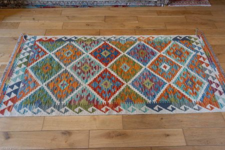 Hand-Made Mazar Kilim From Afghanistan