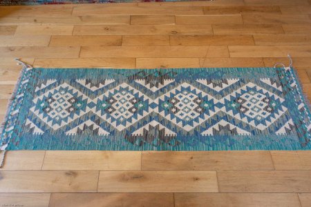 Hand-Made Mazar Kilim From Afghanistan