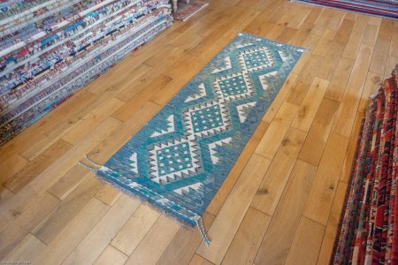 Hand-Made Mazar Kilim From Afghanistan