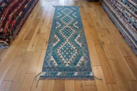 Hand-Made Mazar Kilim From Afghanistan