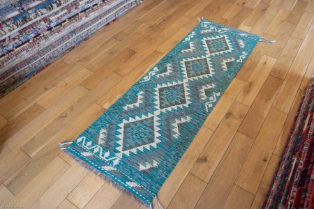 Hand-Made Mazar Kilim From Afghanistan