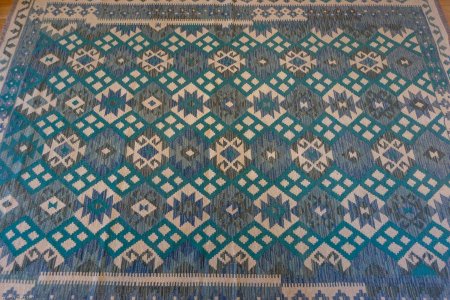 Hand-Made Mazar Kilim From Afghanistan