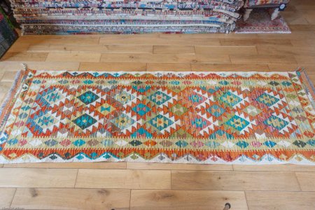 Hand-Made Mazar Kilim From Afghanistan