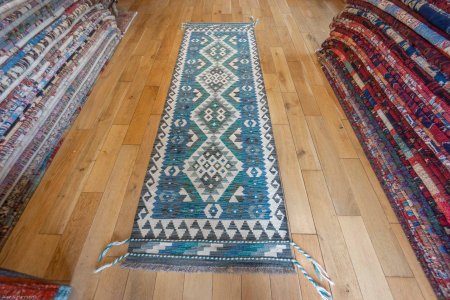 Hand-Made Mazar Kilim From Afghanistan