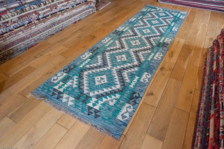 Hand-Made Mazar Kilim From Afghanistan