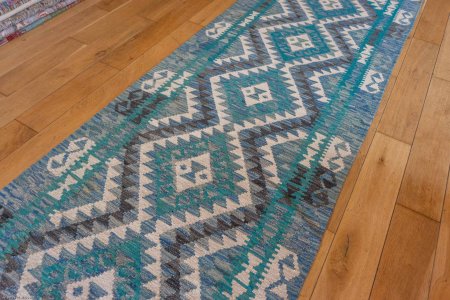 Hand-Made Mazar Kilim From Afghanistan