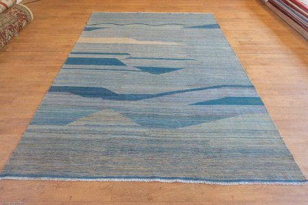Hand-Made Mazar Kilim From Afghanistan