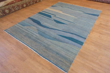 Hand-Made Mazar Kilim From Afghanistan