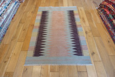 Hand-Made Mazar Kilim From Afghanistan