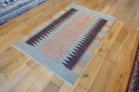 Hand-Made Mazar Kilim From Afghanistan