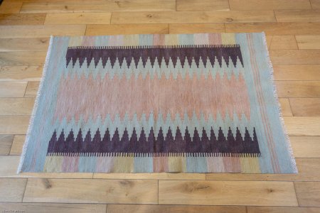 Hand-Made Mazar Kilim From Afghanistan