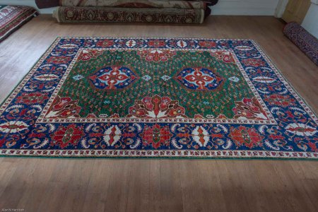 Hand-Knotted Aryana Ziegler Rug From Afghanistan