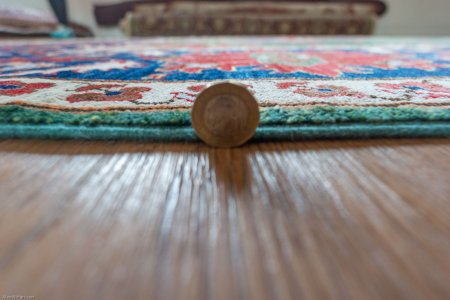 Hand-Knotted Aryana Ziegler Rug From Afghanistan