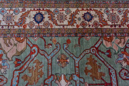 Hand-Knotted Sultanabad Rug From Afghanistan