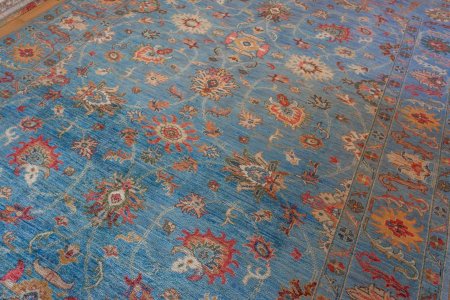 Hand-Knotted Sultanabad Rug From Afghanistan