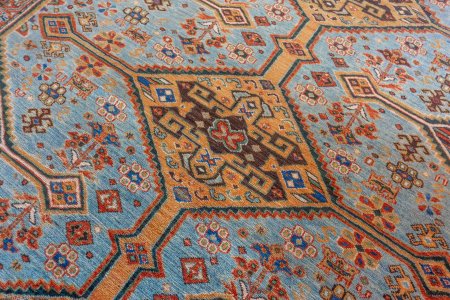 Hand-Knotted Afghan Yalameh Rug From Afghanistan