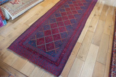 Hand-Made Mushwani Runner From Afghanistan