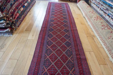 Hand-Made Mushwani Runner From Afghanistan