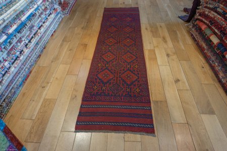 Hand-Made Mushwani Runner From Afghanistan