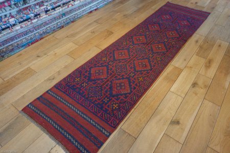 Hand-Made Mushwani Runner From Afghanistan