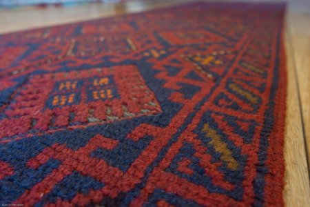 Hand-Made Mushwani Runner From Afghanistan