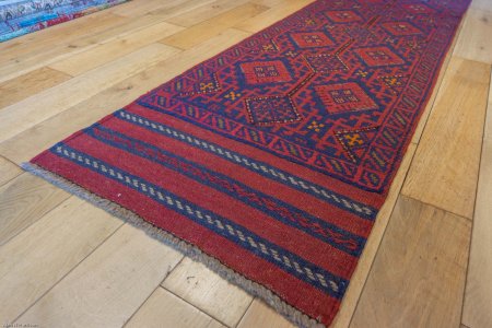 Hand-Made Mushwani Runner From Afghanistan