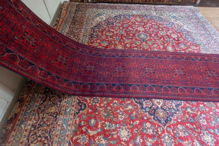 Hand-Knotted Khan Mahomadi Runner From Afghanistan