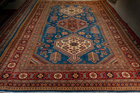 Hand-Knotted Shirvan Rug From Turkey