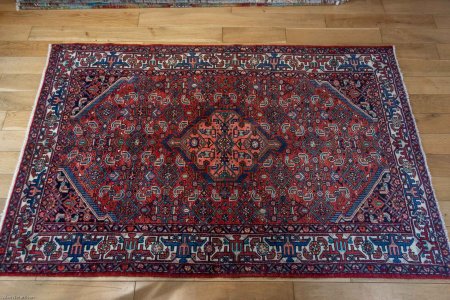 Hand-Knotted Tajabad Rug From Iran (Persian)