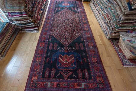 Hand-Knotted Kolyai Runner From Iran (Persian)