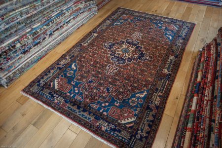 Hand-Knotted Kolyai Rug From Iran (Persian)