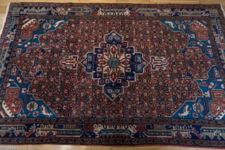 Hand-Knotted Kolyai Rug From Iran (Persian)